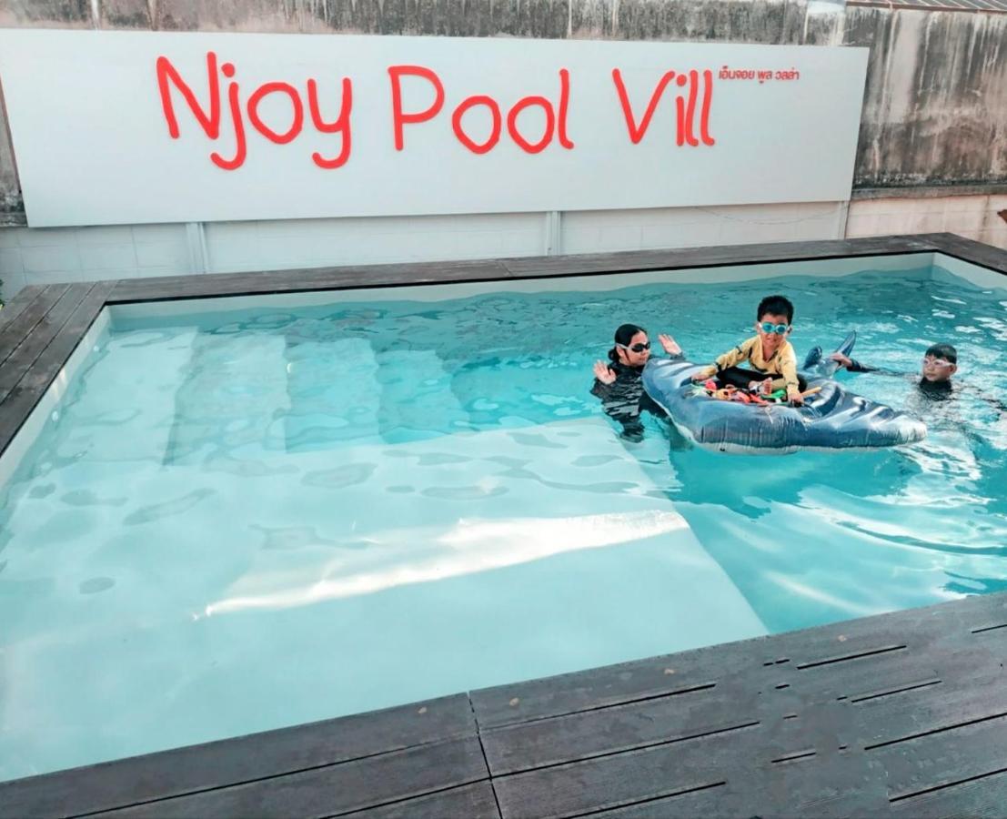 Pool Villa 3 Bedroom 10 Persons 5-Min To Tiger Zoo - Njoy Pool Villa Сирача Экстерьер фото