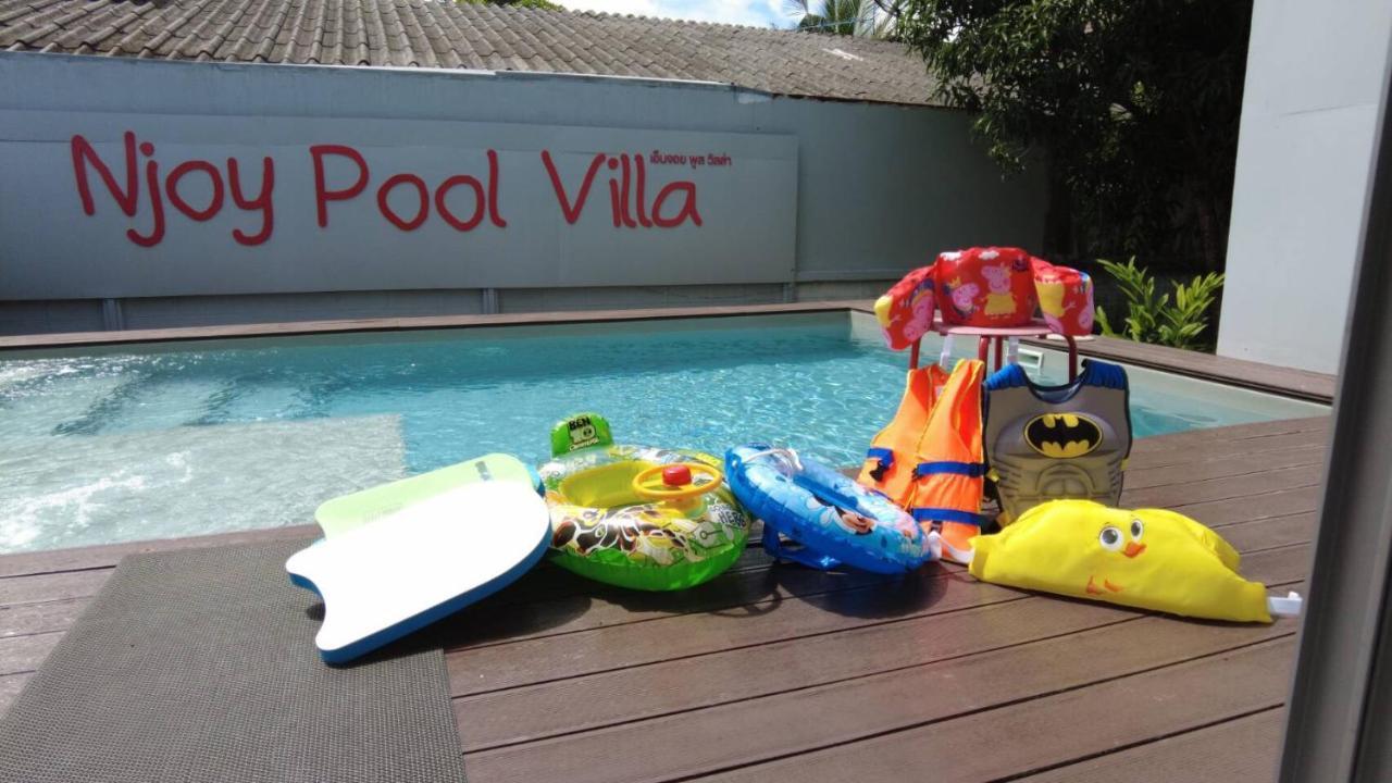 Pool Villa 3 Bedroom 10 Persons 5-Min To Tiger Zoo - Njoy Pool Villa Сирача Экстерьер фото