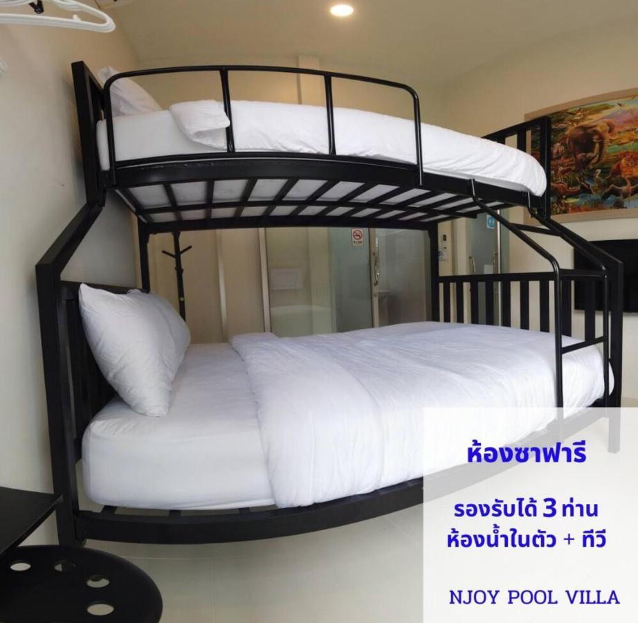 Pool Villa 3 Bedroom 10 Persons 5-Min To Tiger Zoo - Njoy Pool Villa Сирача Экстерьер фото